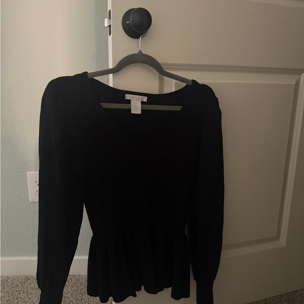Design History Black Sweater